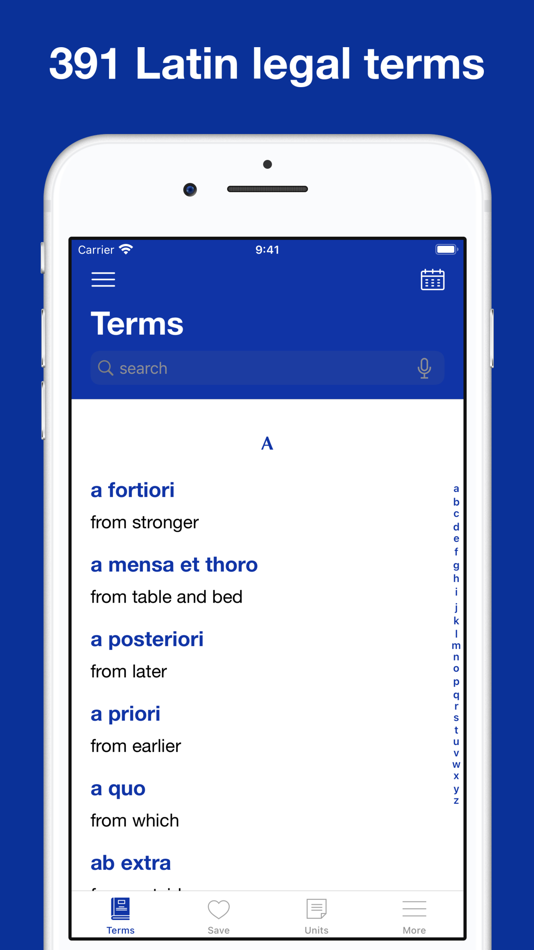 Latin Legal Terms - 2.0 - (iOS)