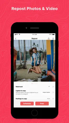 Game screenshot Repost - Video, Photo, Story mod apk