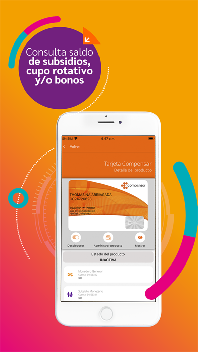 Billetera Móvil Compensar Screenshot