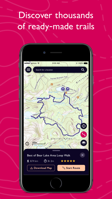 OS Maps: Walking & Bike Trails Screenshot