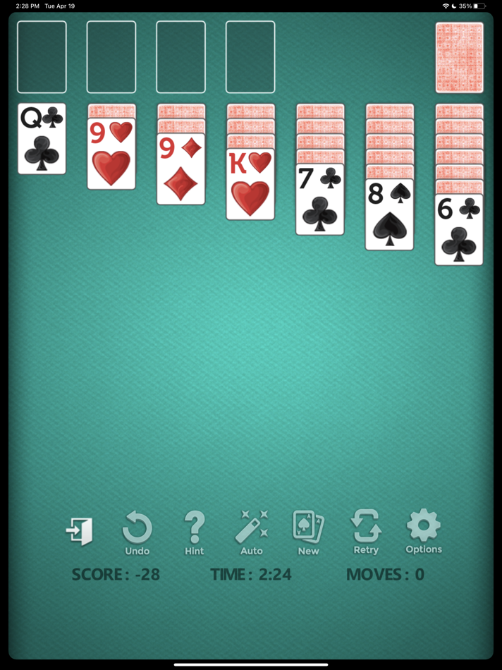 #5. Classic Solitaire for Tablets (iOS) 由: Do More Mobile, LLC.