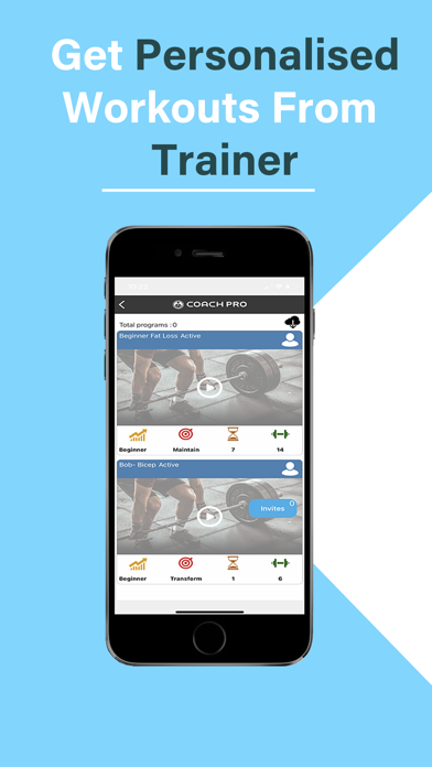 CoachPro Member Screenshot