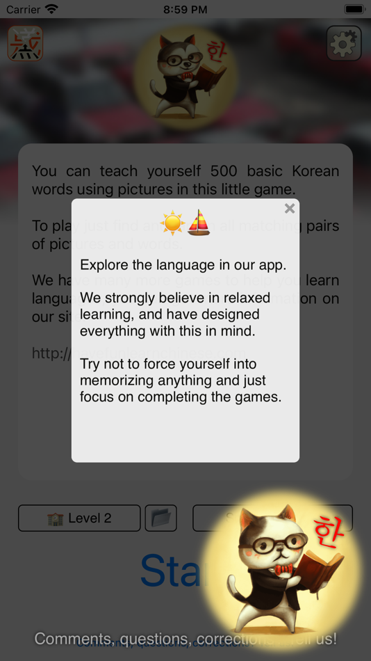 #4. Korean - learn words easily (iOS) 由: Iaroslav Mironov