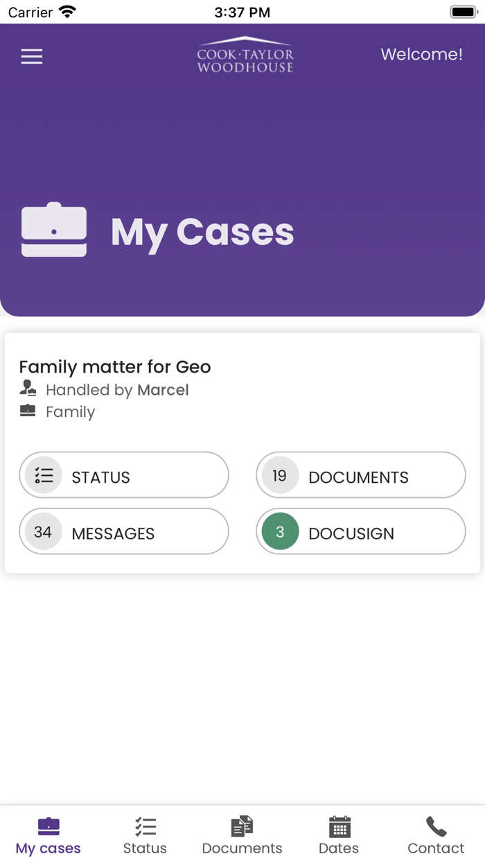 Cook Taylor Woodhouse Portal