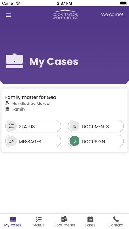 Cook Taylor Woodhouse Portal