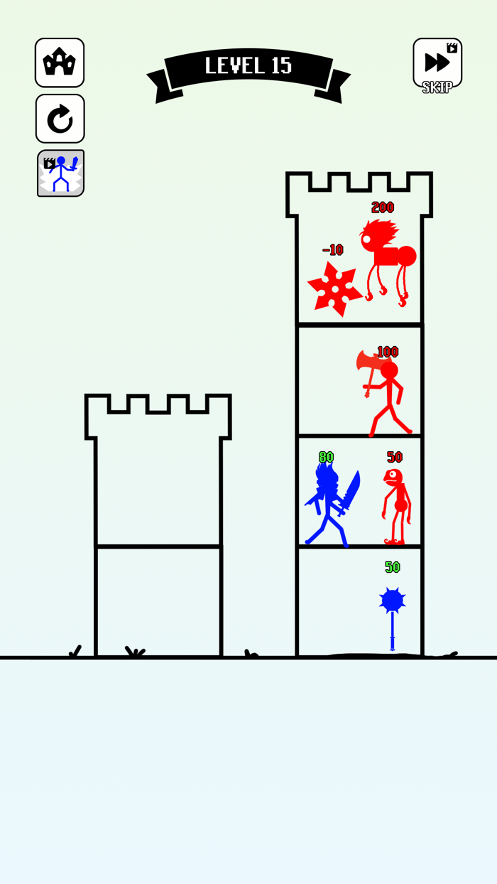 Craft Tower Stick Hero Wars