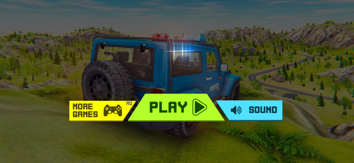 Police Car Stunts Driving Game