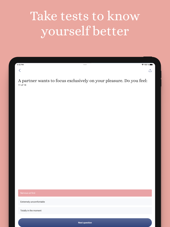 Cuddle: Couples & Relationship iPad screenshot 6 - Health & Fitness app