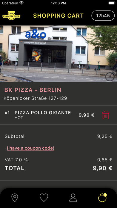 Flaven Five Pizza Screenshot
