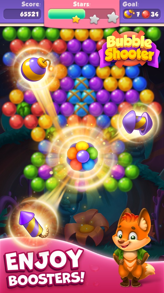 #2. Bubble Shooter Adventure: Pop (iOS) By: 小坤 冯