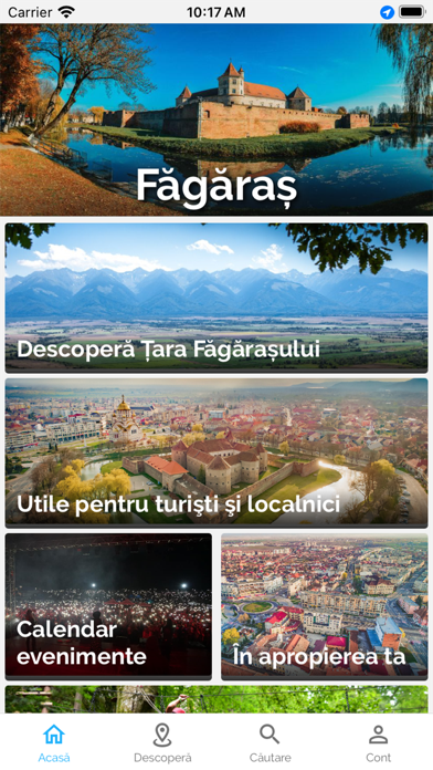 Fagaras CityApp Screenshot