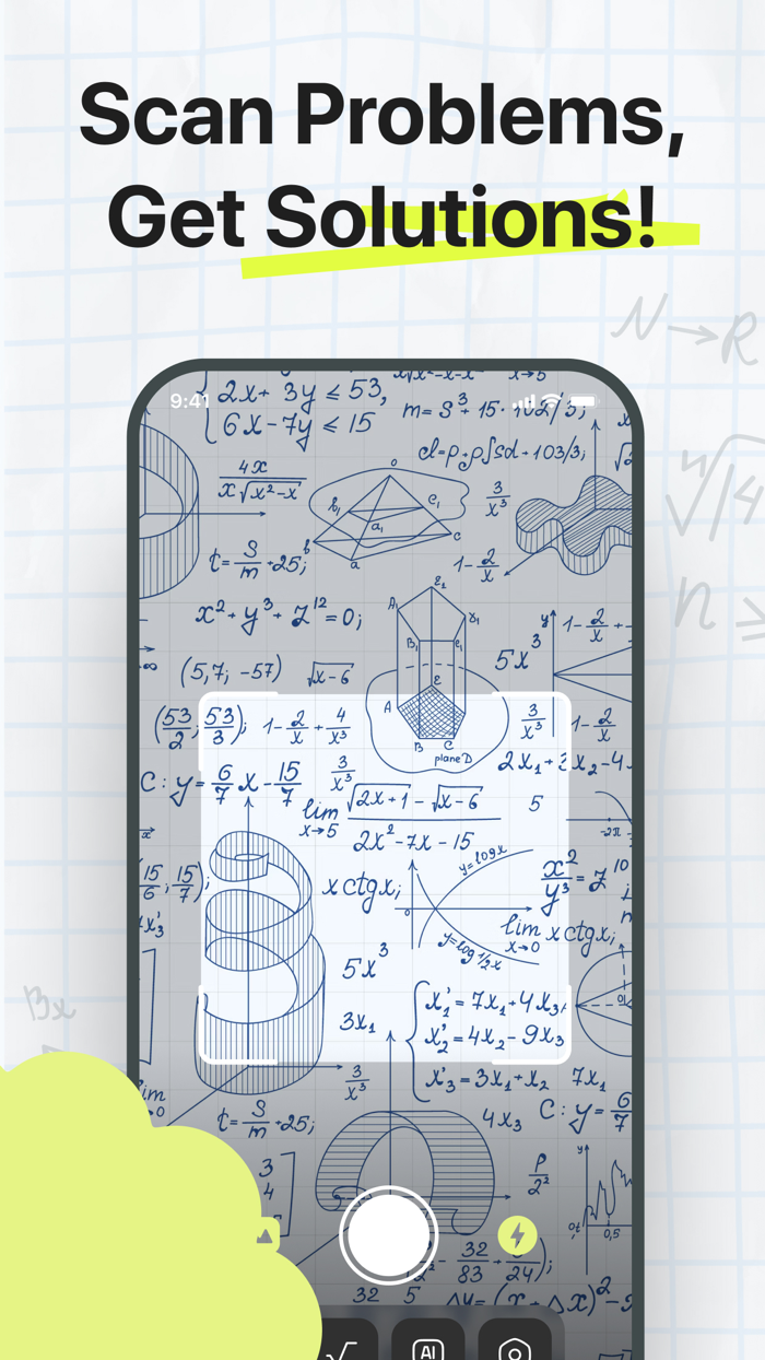 AI Math Helper Scan Solve App