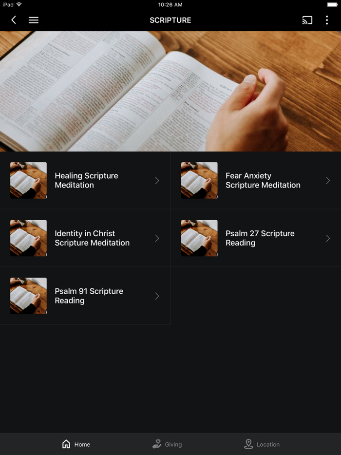 Expression Church App