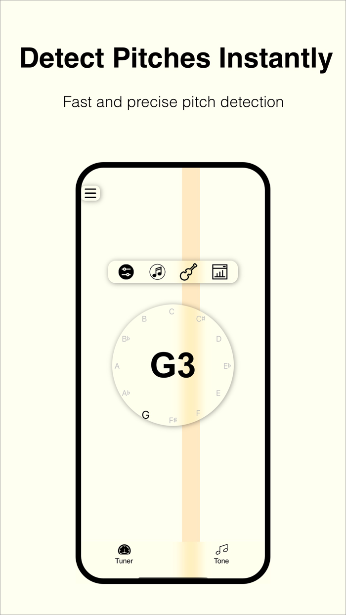 qTuner - Pitch Tuning Tool