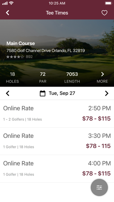 Dogwood Trace Golf Course Screenshot