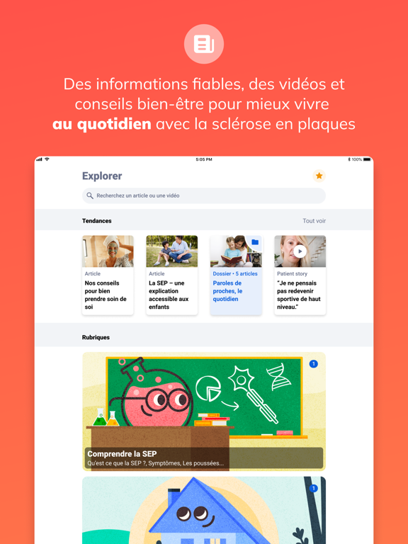 Screenshot #5 pour Cleo : mieux vivre avec la SEP