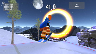 Crazy Snowboard Screenshot