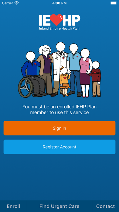 IEHP Smart Care Screenshot