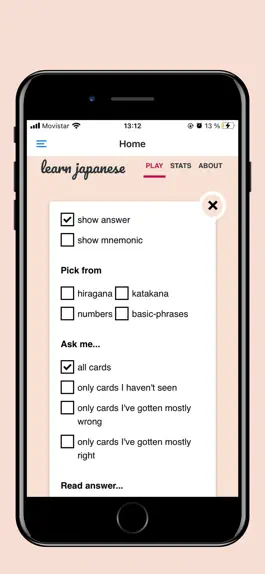 Game screenshot Japanese Learning App hack