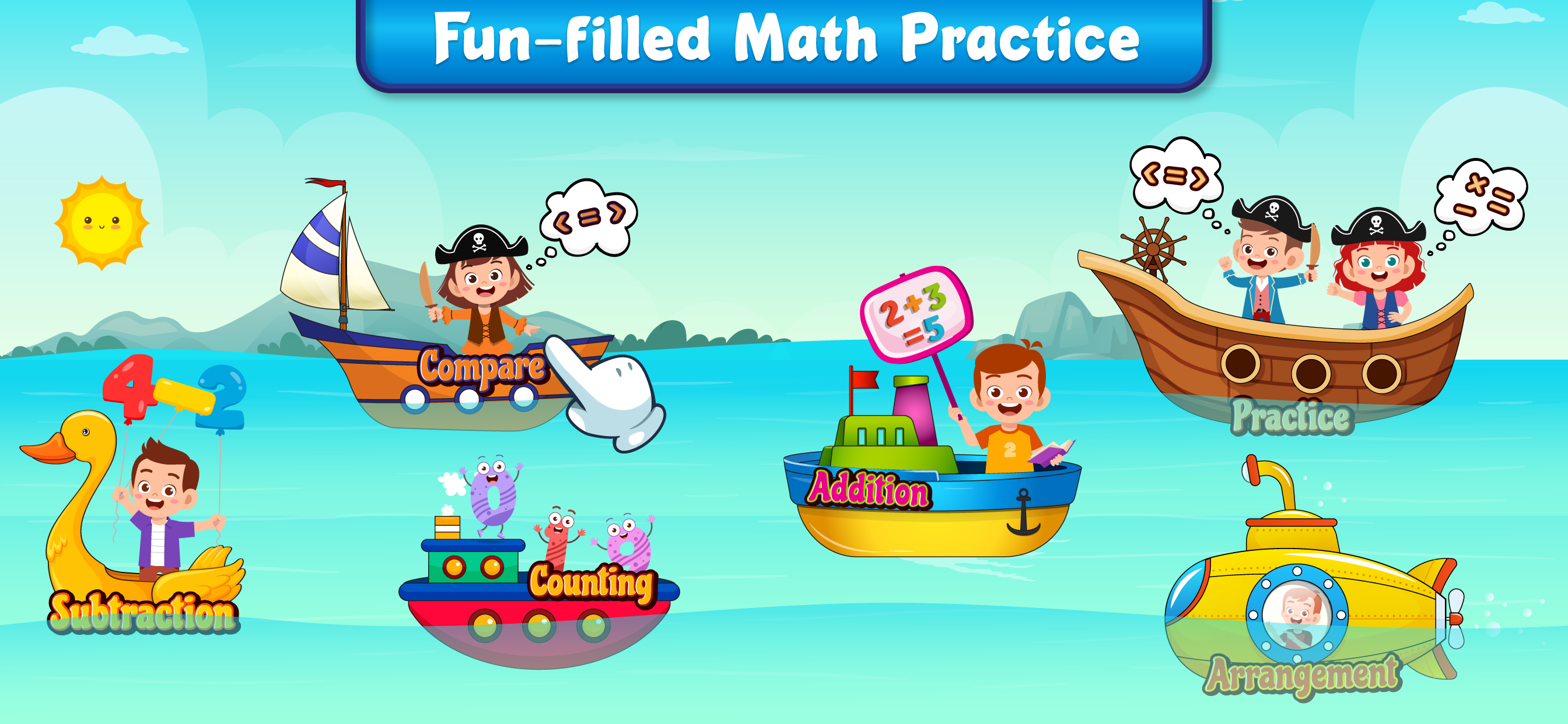 Math King: Fun Math Games