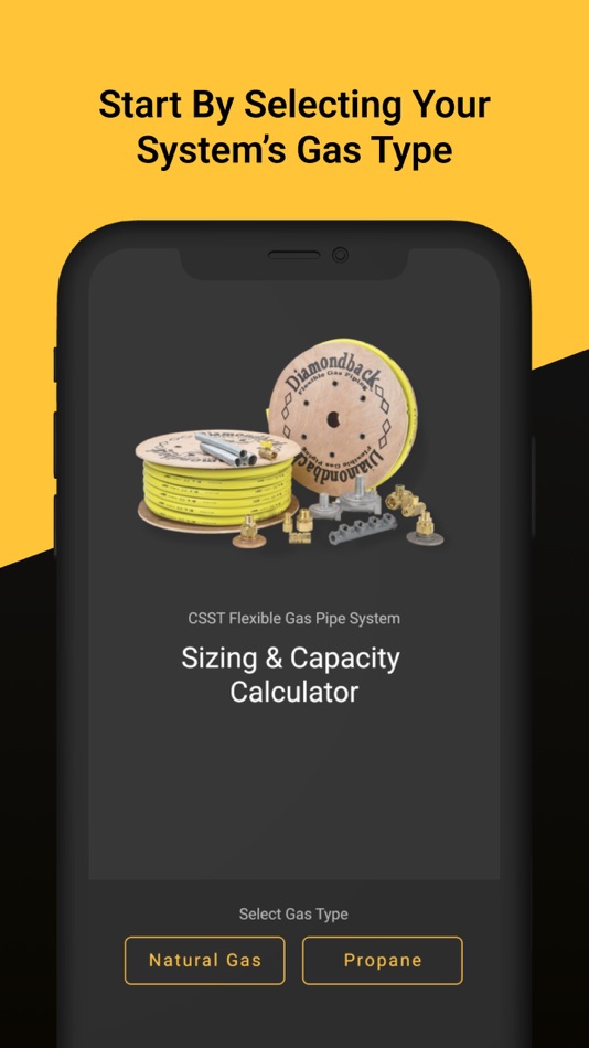 #1. Diamondback Sizing Calculator (iOS) By: CB Supplies Ltd.