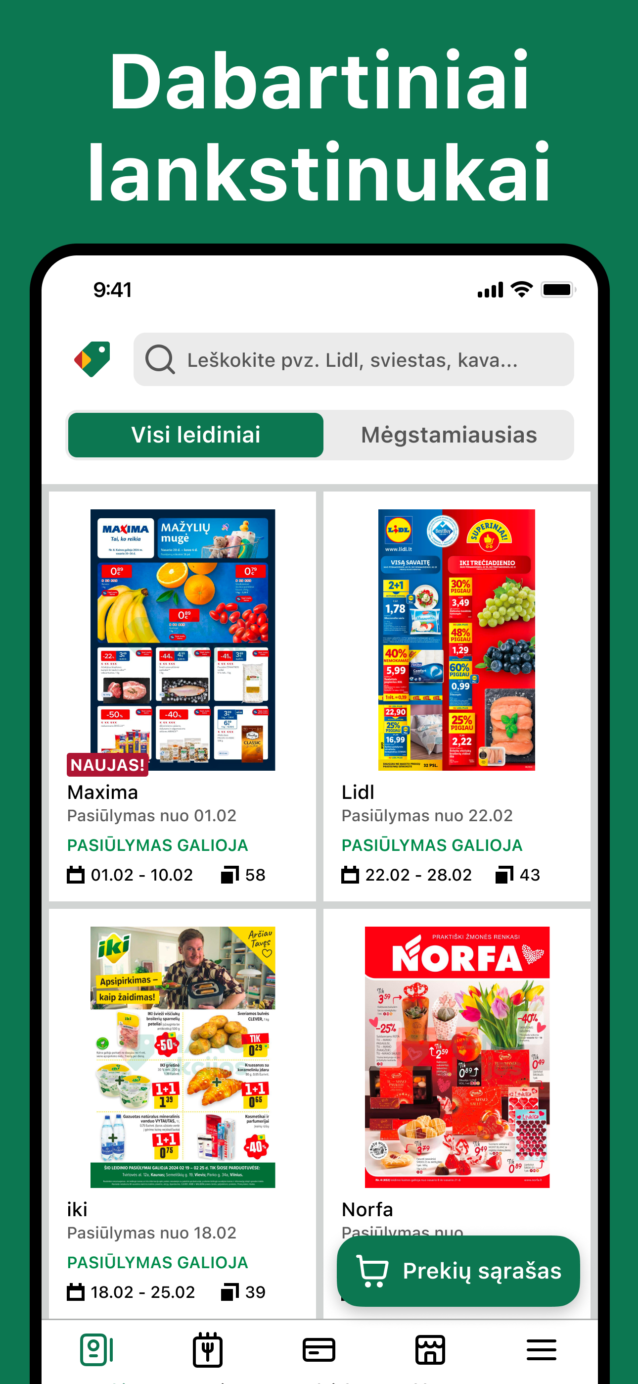 Mano akcijos – visi leidiniai