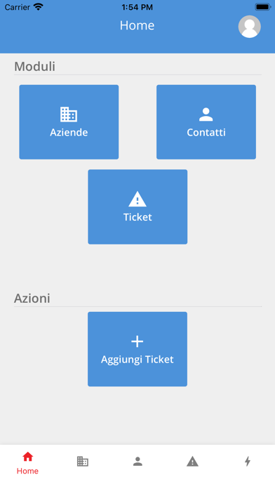 Rapporti di Lavoro - vtenext Screenshot