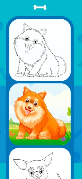 Game screenshot Dogs Coloring Book Collection apk