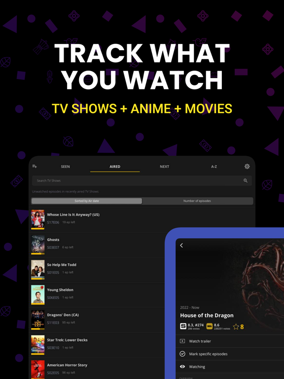 Screenshot #4 pour Simkl Lists: TV, Anime, Movies