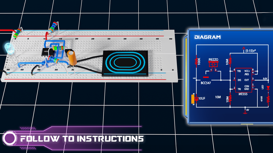 #5. Circuit Design 3D Simulator (macOS) By: KUNHAR GAMES LTD