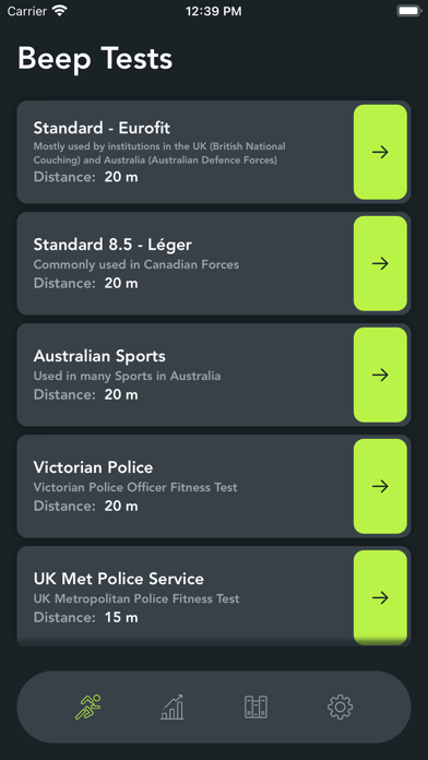 Beep Test Police & Military Screenshot