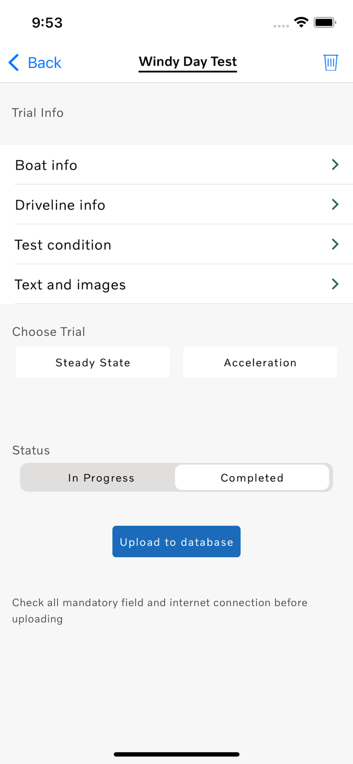 Volvo Penta Sea Trial
