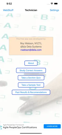 Game screenshot Ham Radio Exam - Tech mod apk