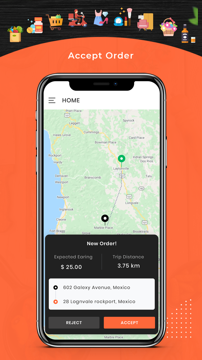 eMart - Driver App