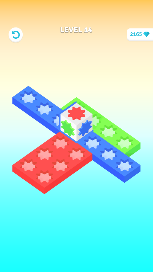 #6. Splatter Cube (iOS) 由: Muhammet Ali Yasar