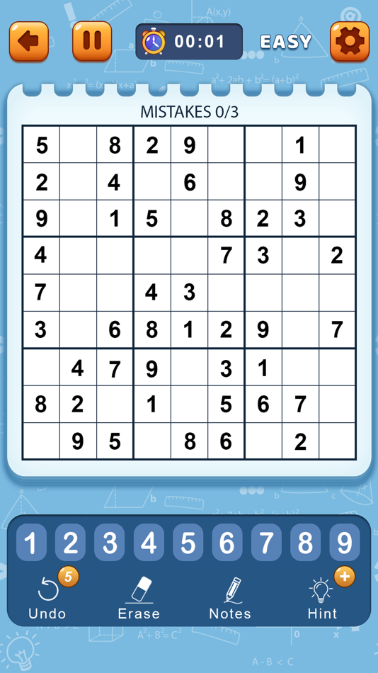 #1. Sudoku - Puzzle Mind Game (iOS) Podle: CHIEN LE