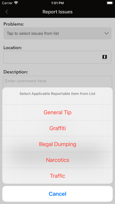 Eloy Police Department Screenshot