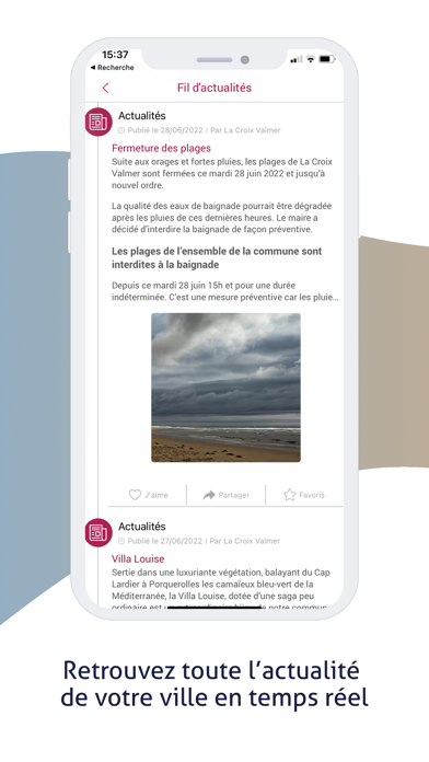 La Croix Valmer Screenshot