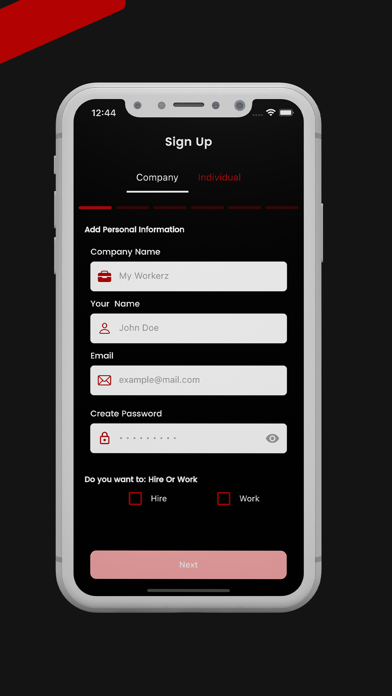 My Workerz - Hire & Find Jobs Screenshot