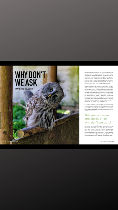 Celebrating Coaches Magazine Screenshot