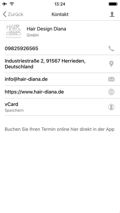 Hair Design Diana Screenshot