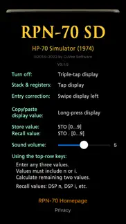 rpn-70 sd iphone screenshot 4