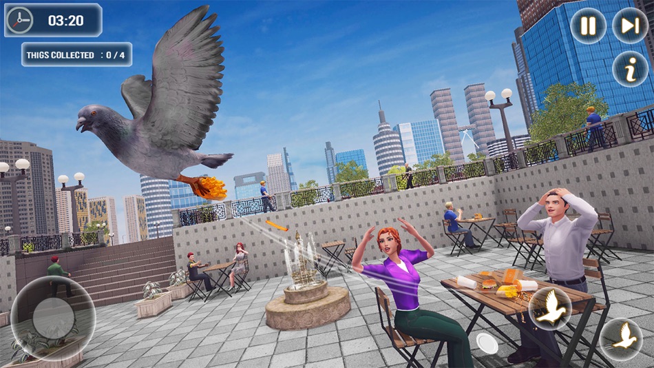 Pigeon Bird Flying Simulator - 1.0.7 - (iOS)