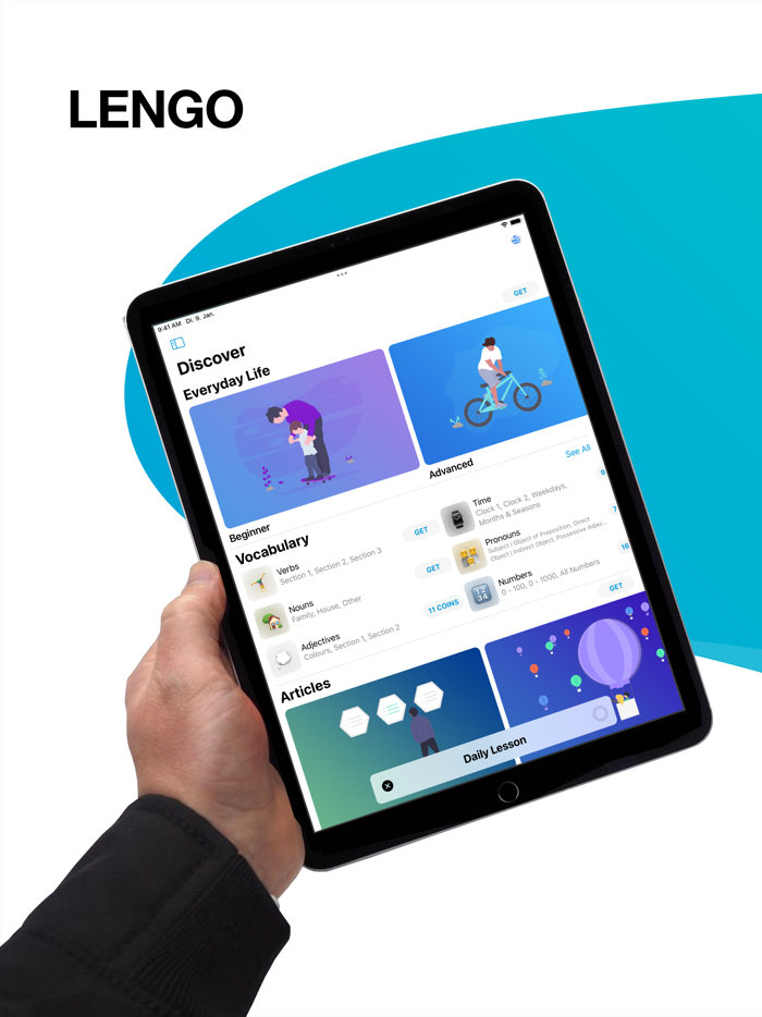 Learn Greek with LENGO