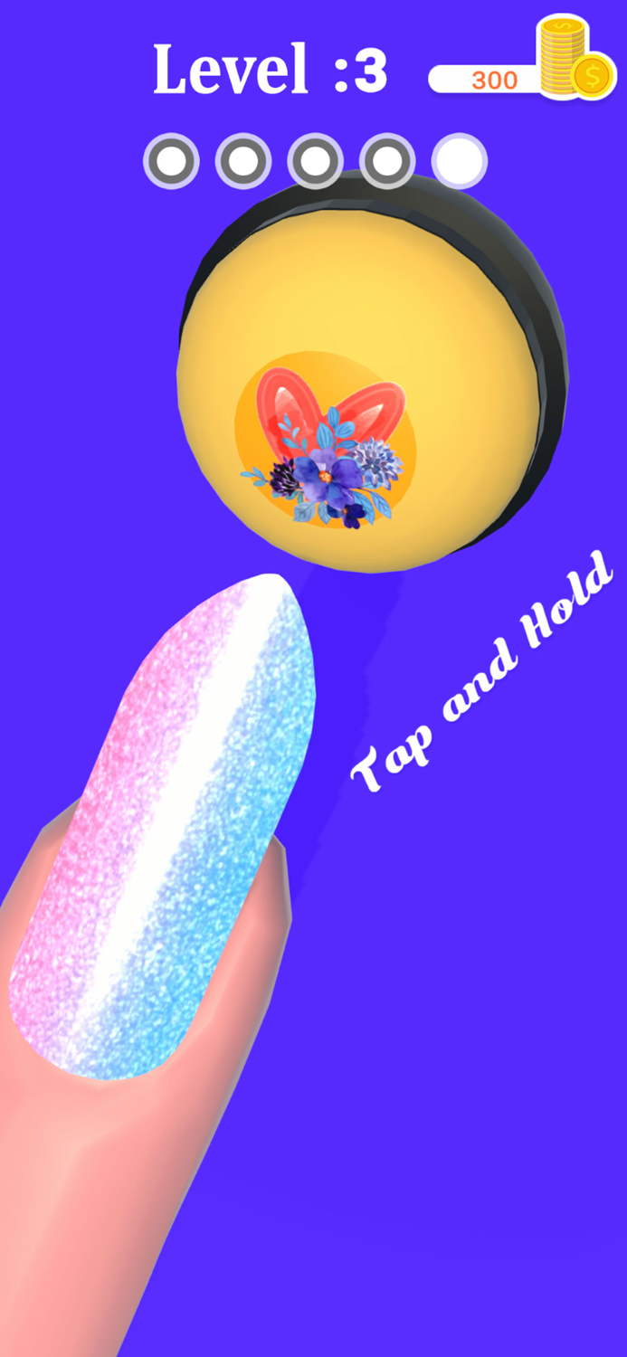 Polygel Nails Extension Game