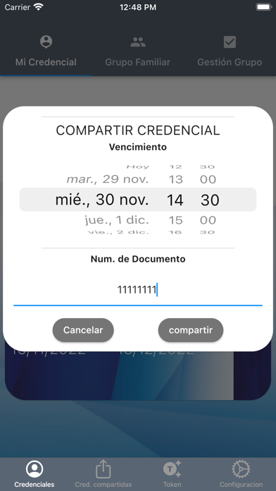 Credencial Digital LPF Screenshot