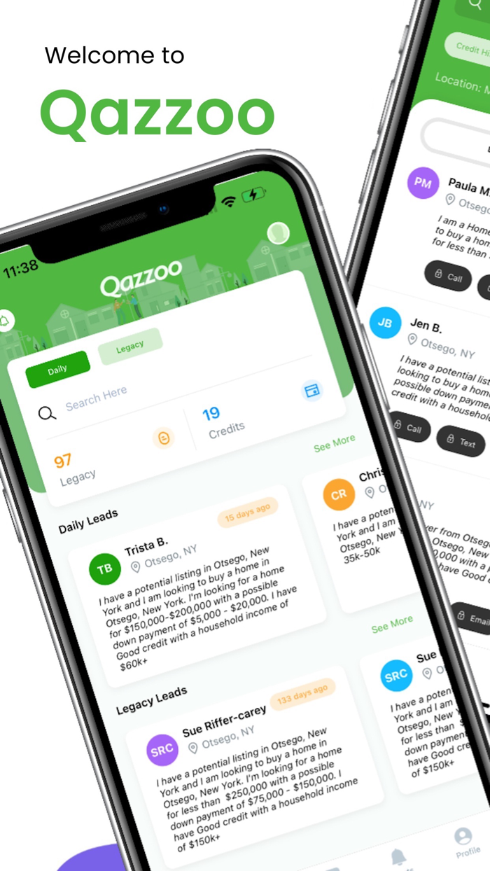 Qazzoo  Real Estate Leads