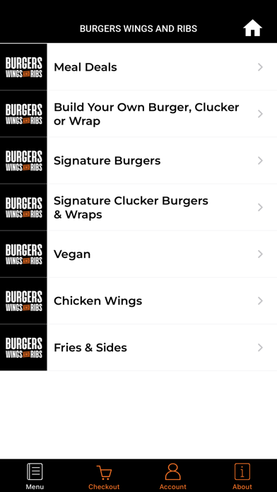 Burgers, Wings and Ribs Screenshot