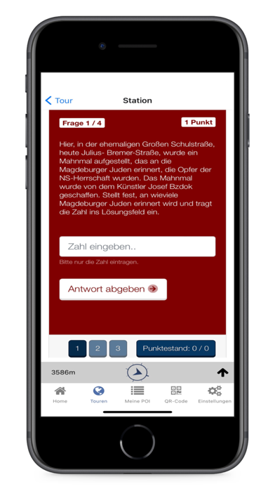 Educaching Geschichte Screenshot