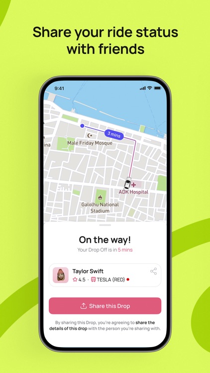 Dropme - Request a ride screenshot-3